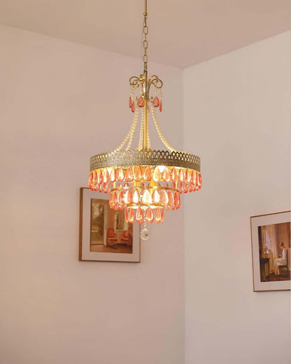 Ruby Chandelier
