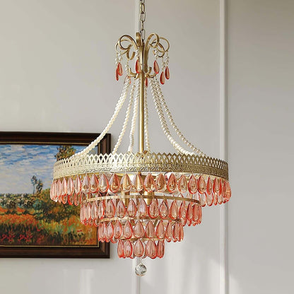 Ruby Chandelier