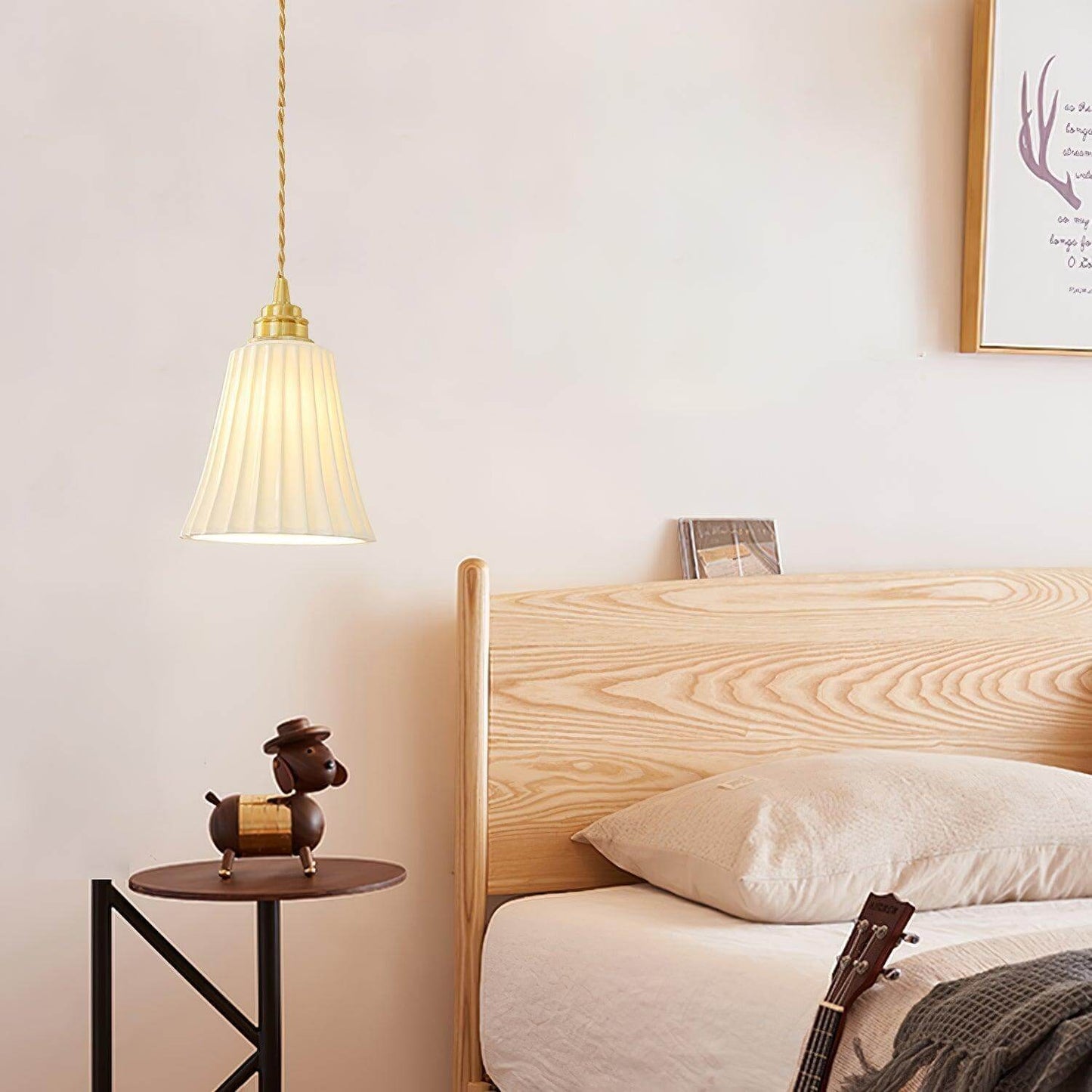 Trumpet Ceramic Pendant Light