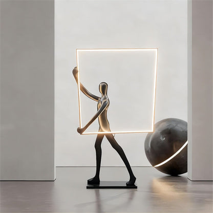 Rynza Sculptural Floor Lamp