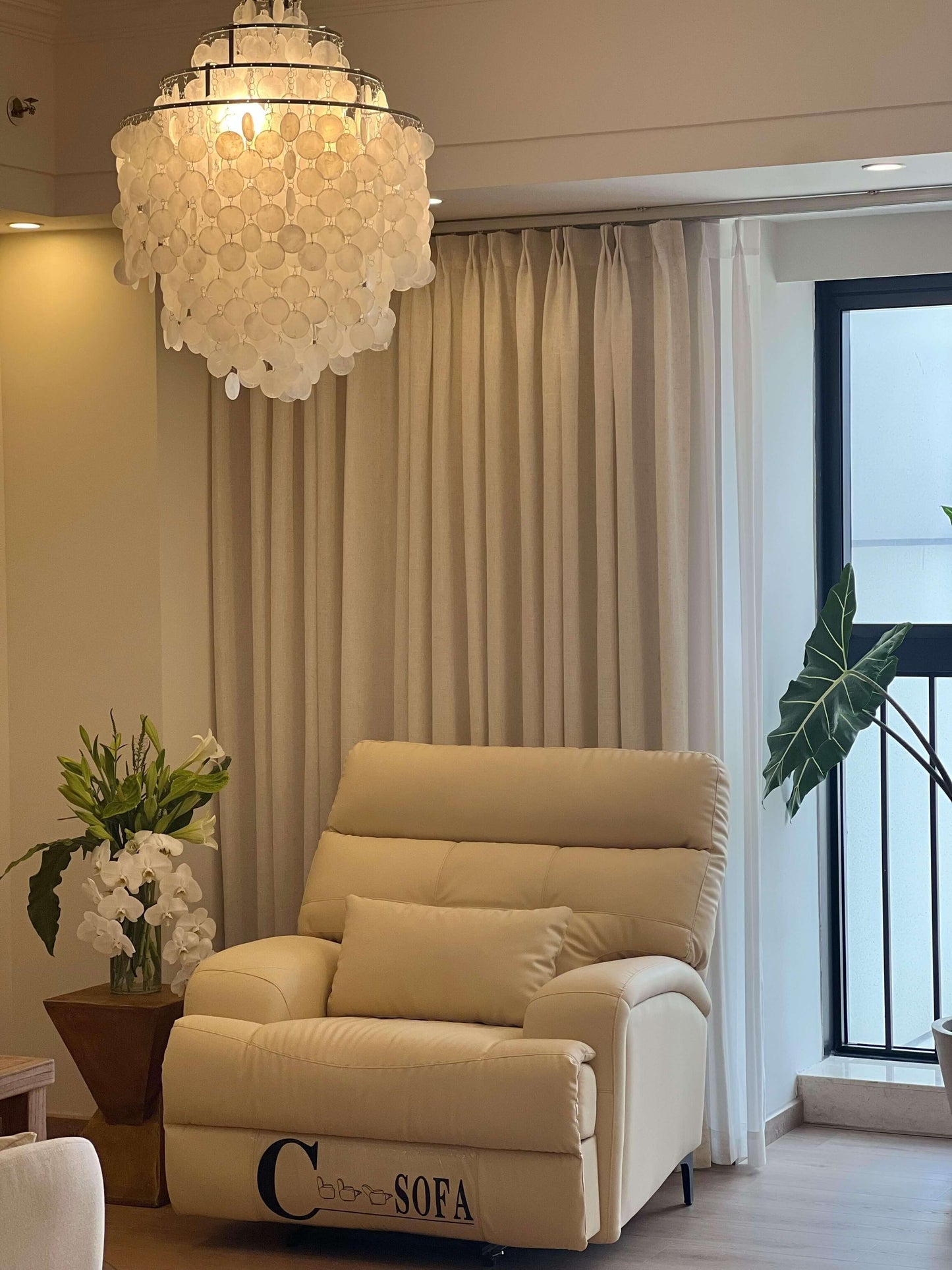 Sea-shell FUN Suspension Lamp