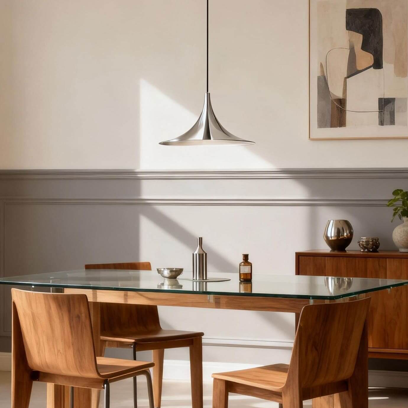 Semi Pendant Light