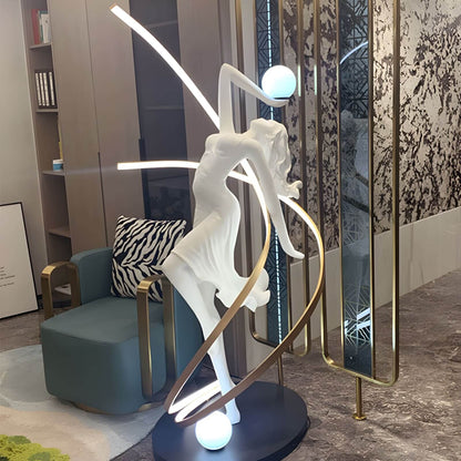 Seralya Sculpture Floor Lamp