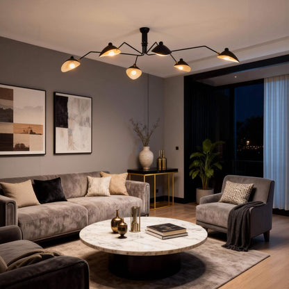 Serge Mouille Ceiling Light