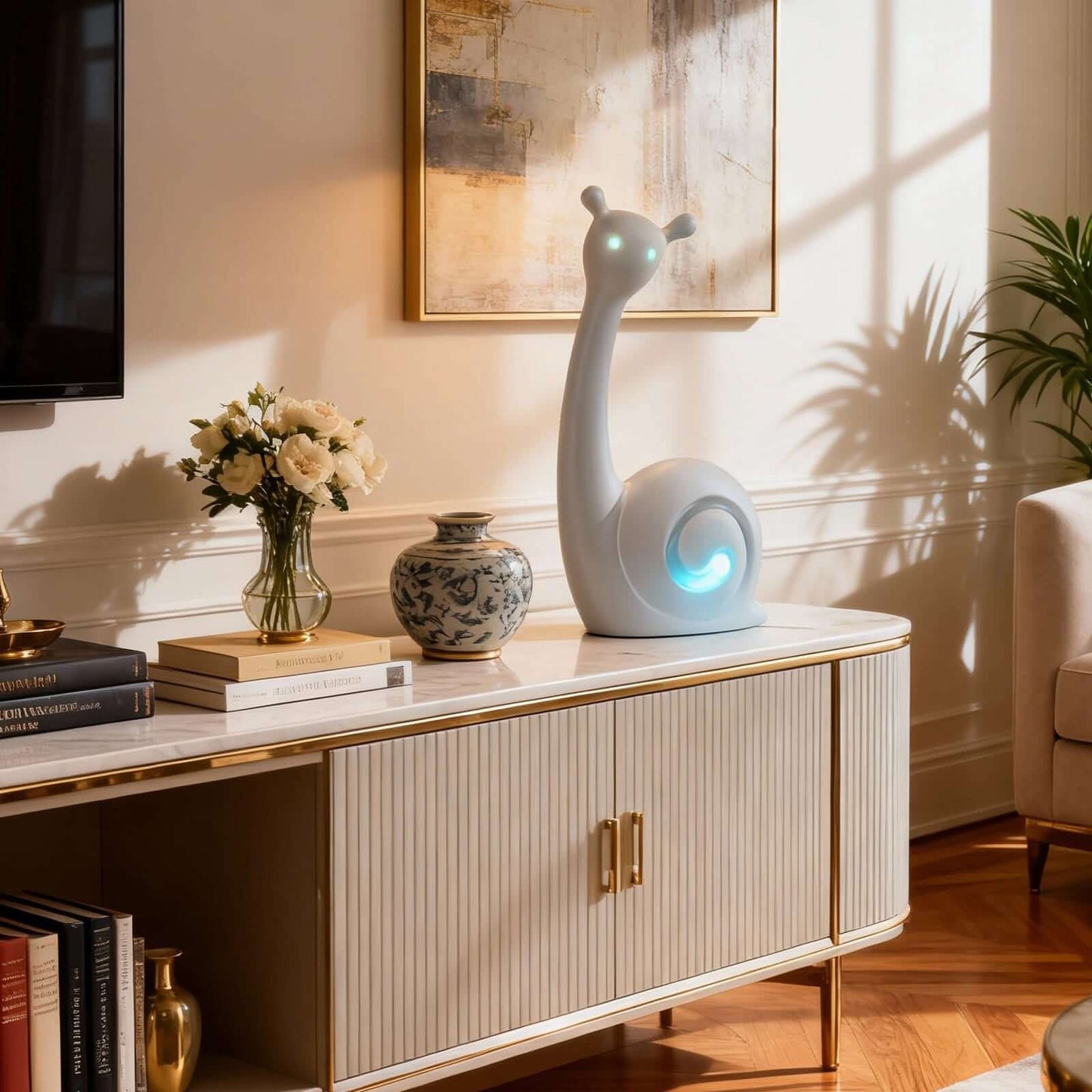Snuvix Sculpture Table Lamp
