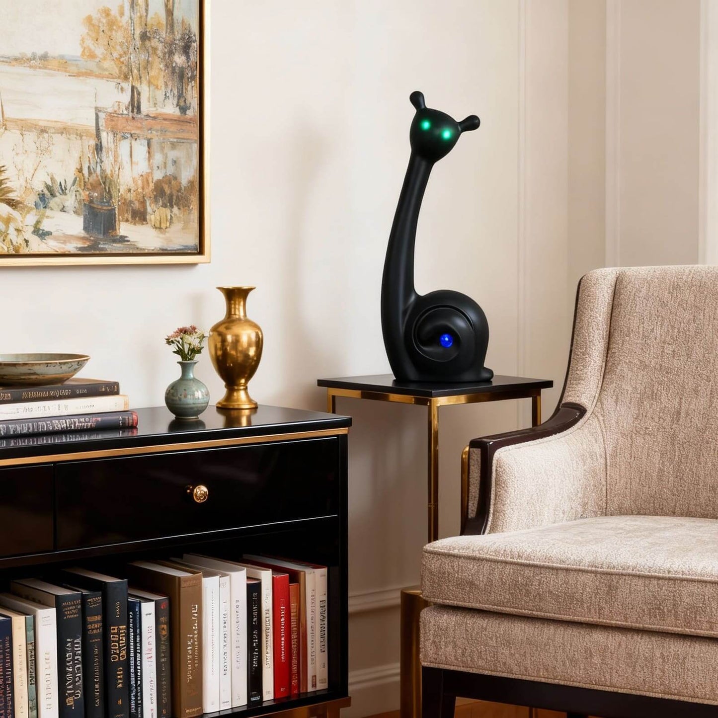 Snuvix Sculpture Table Lamp