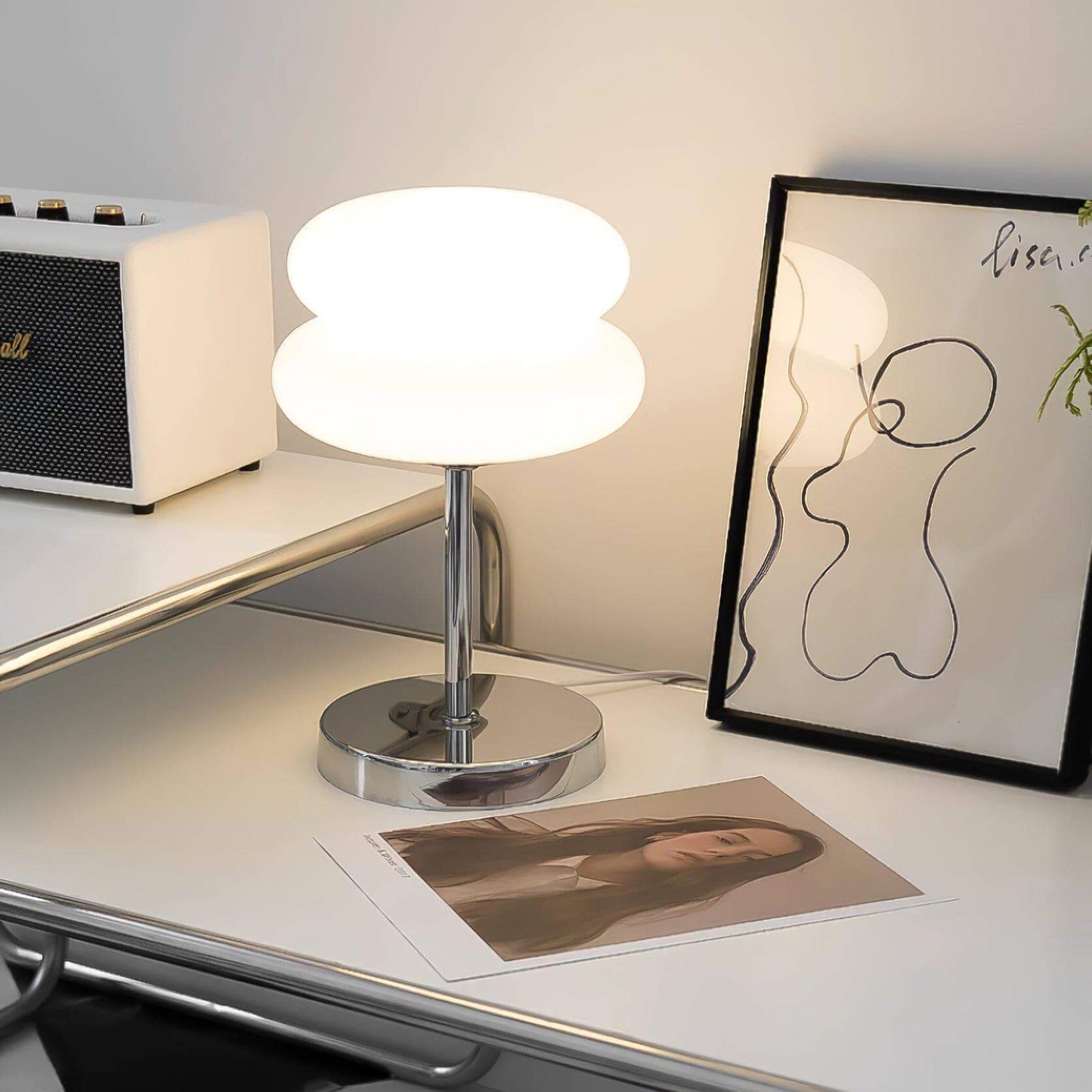 Sonika Glass Table Lamp