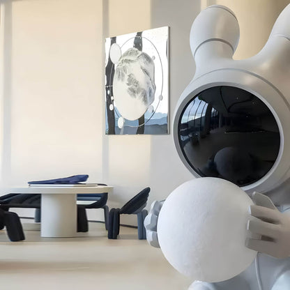 Space Rabbit Sculpture