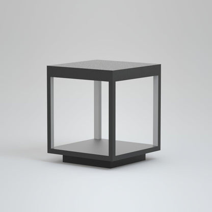 Square Fence Post Garden Light