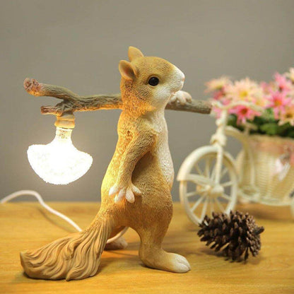 Squirrel Table Lamp