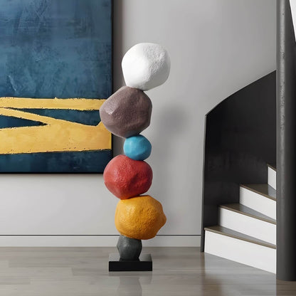 Stacked Stone Sculpture