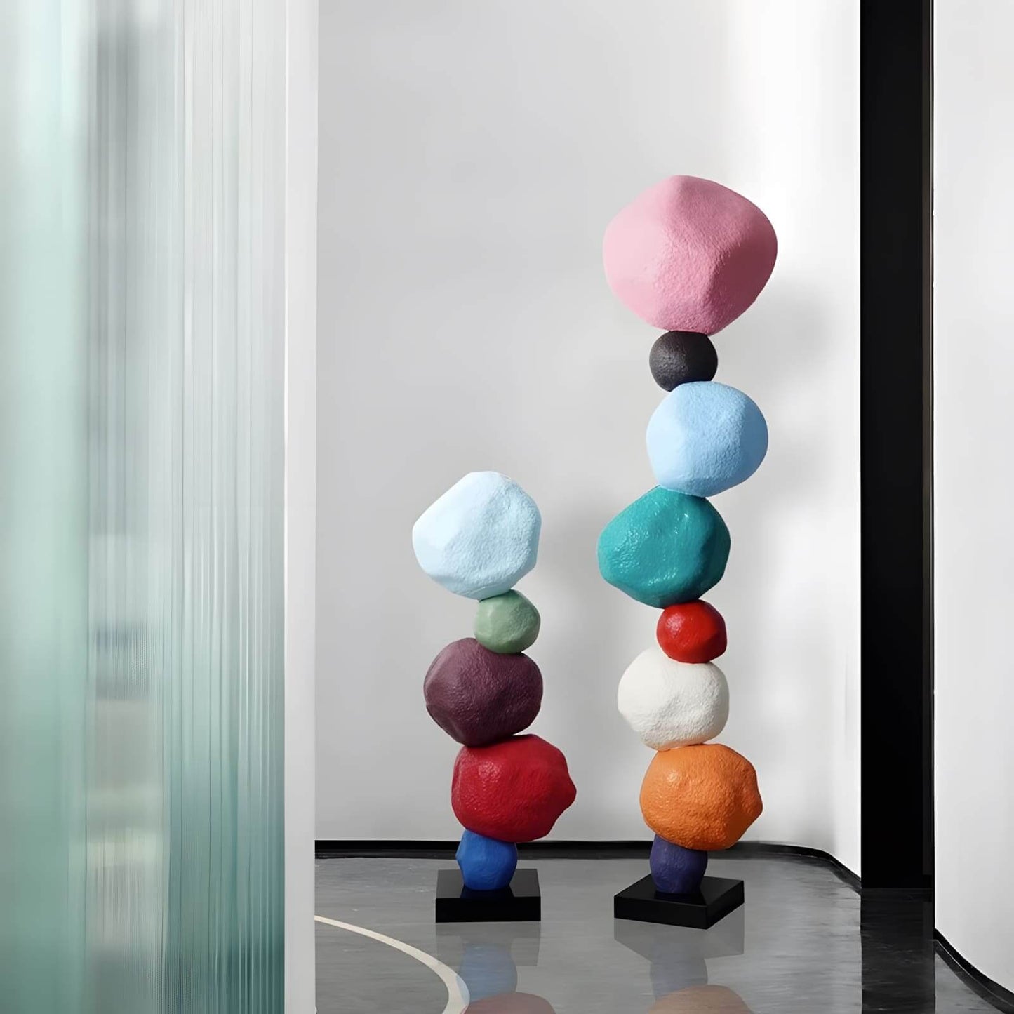Stacked Stone Sculpture