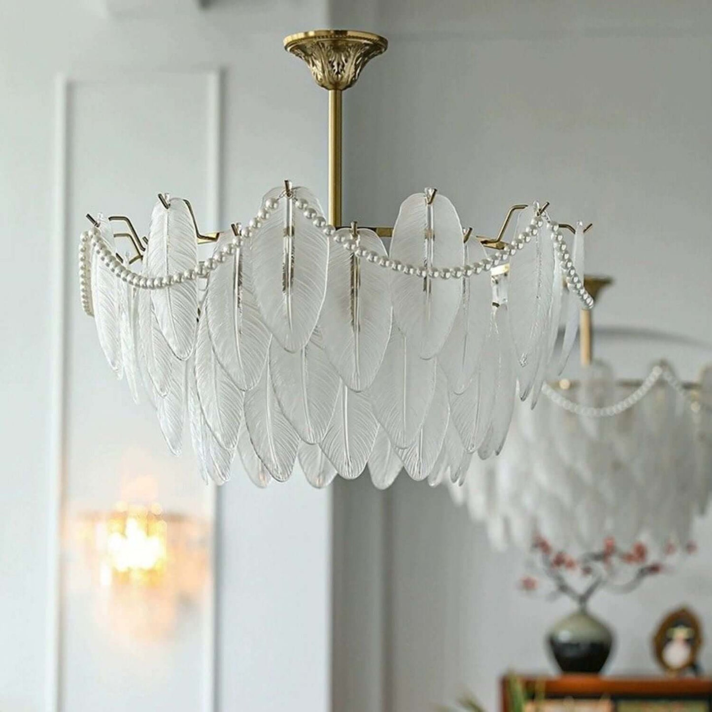 Staklo Chandelier