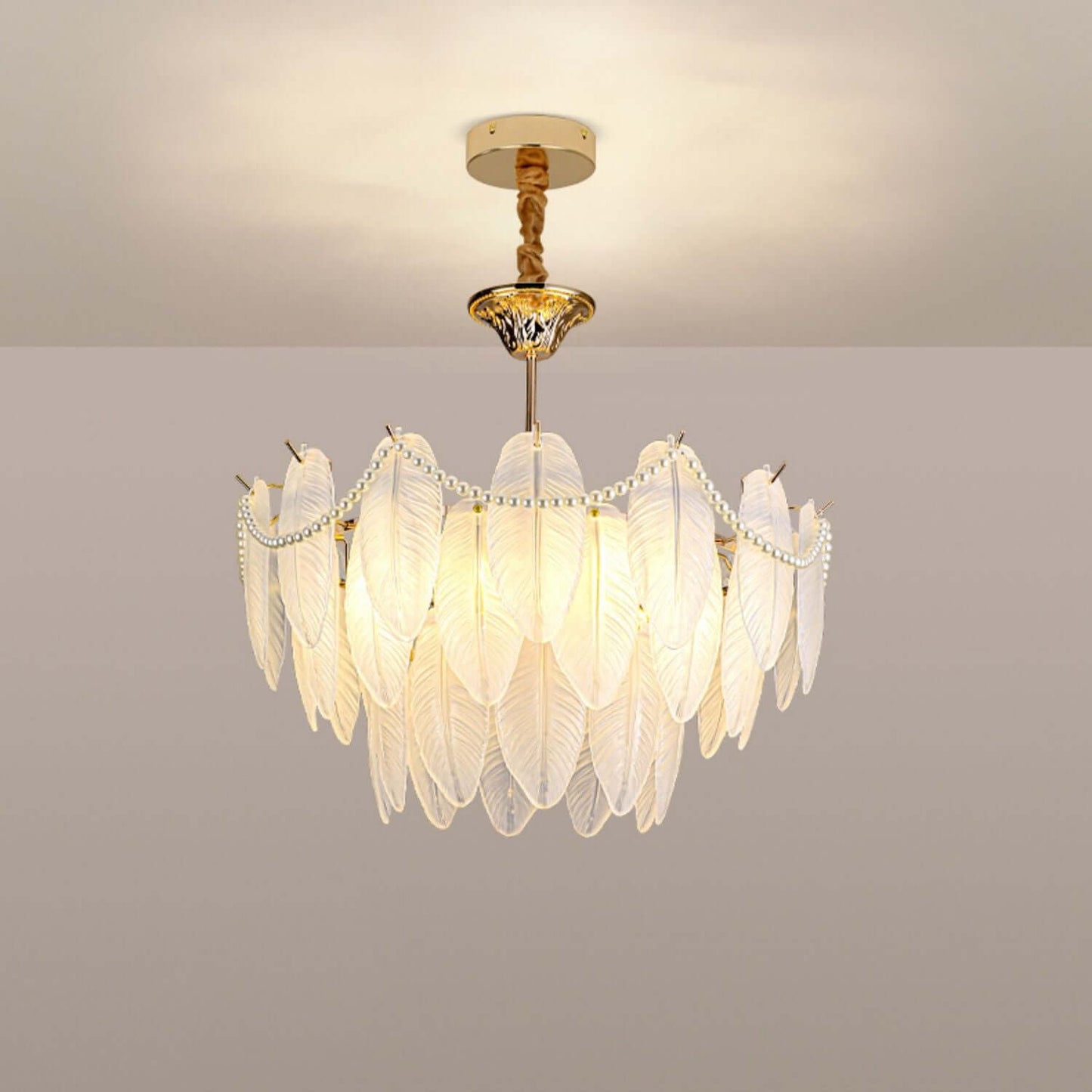 Staklo Chandelier