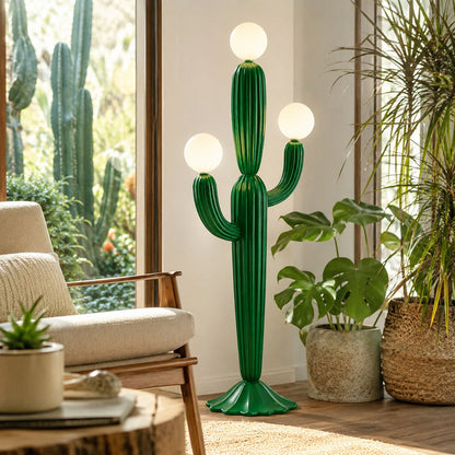 Standing Cactus Floor Lamp