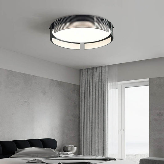 Stripe Brass Ceiling Lamp