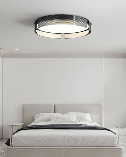 Stripe Brass Ceiling Lamp