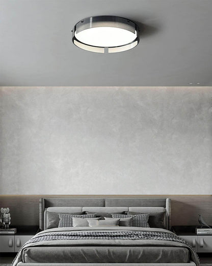 Stripe Brass Ceiling Lamp