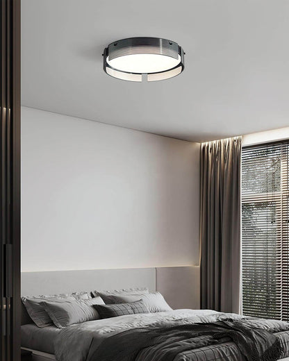 Stripe Brass Ceiling Lamp