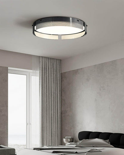 Stripe Brass Ceiling Lamp