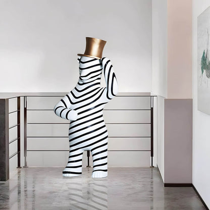 Striped Bear Sculptural