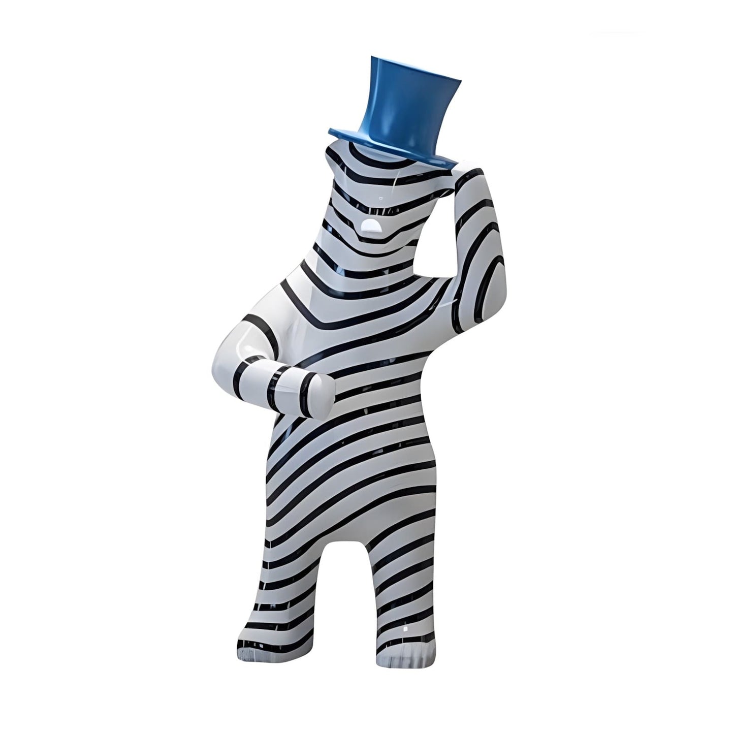 Striped Bear Sculptural