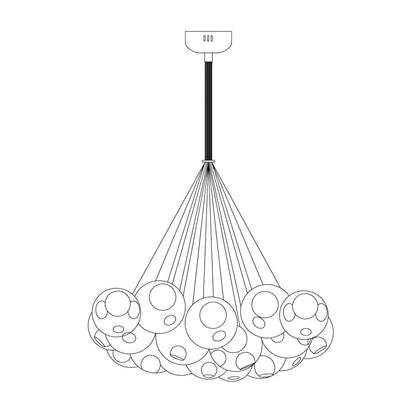 T28 Cluster Chandelier