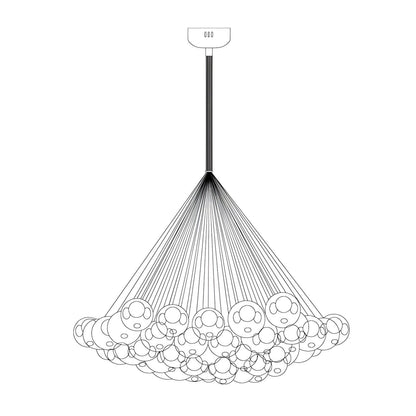 T28 Cluster Chandelier