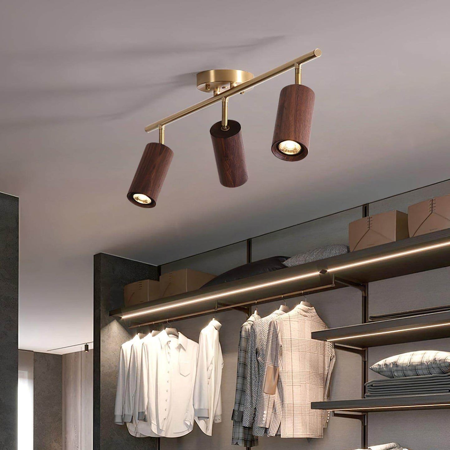 Thio Wooden Track Lighting