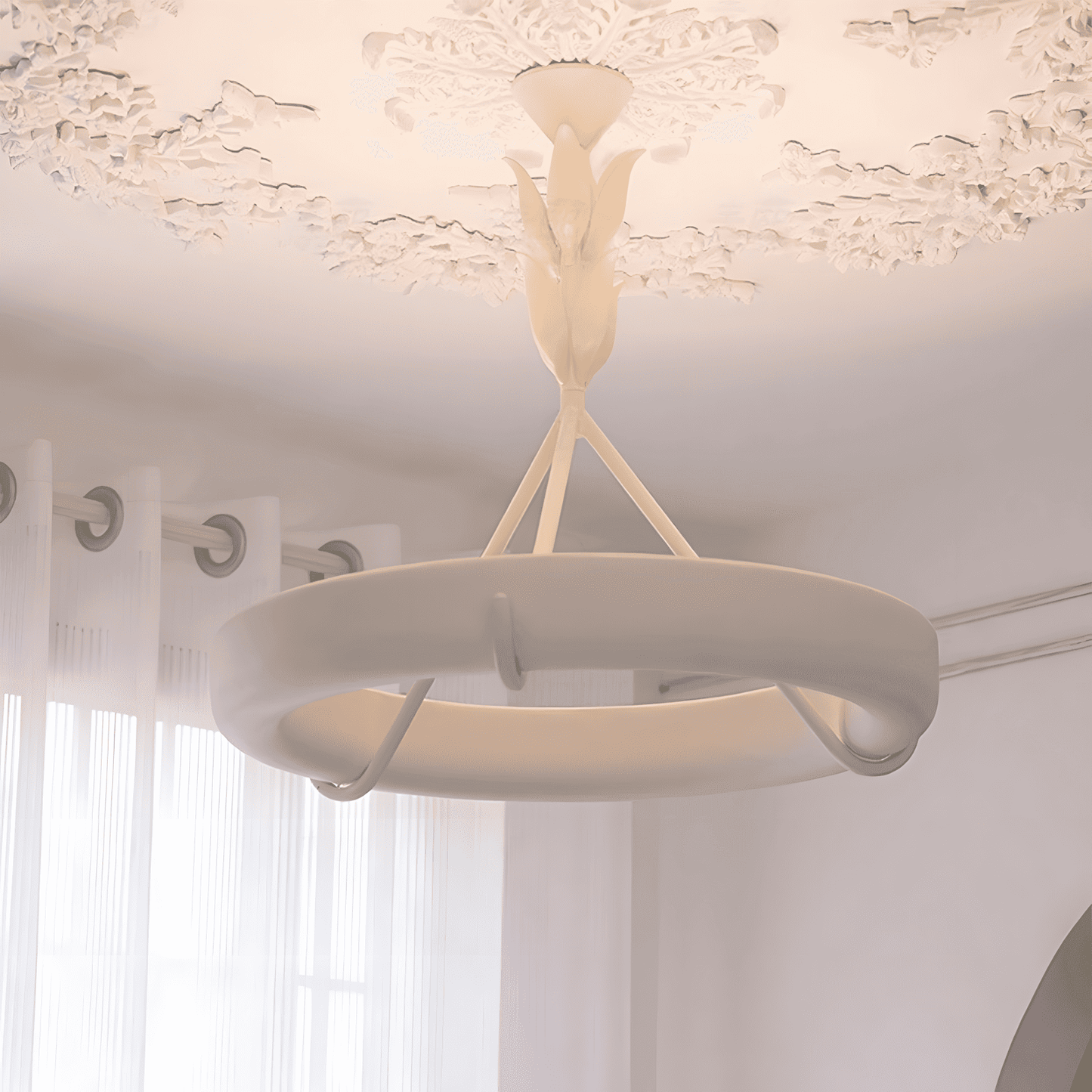 Tinsley Plaster Chandelier