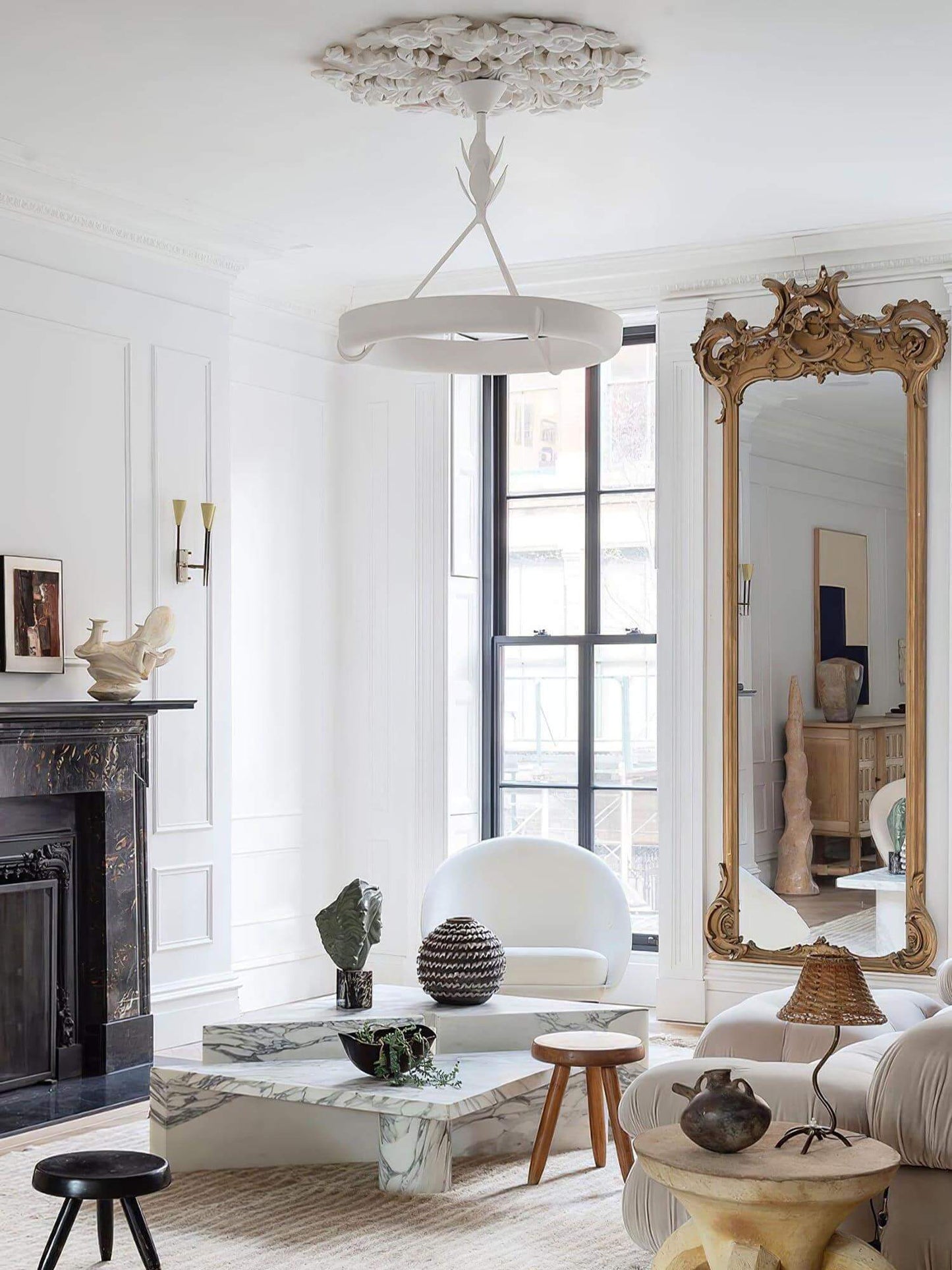 Tinsley Plaster Chandelier