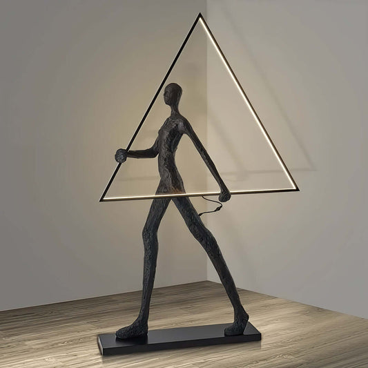 Tivoro Triangle Floor Lamp