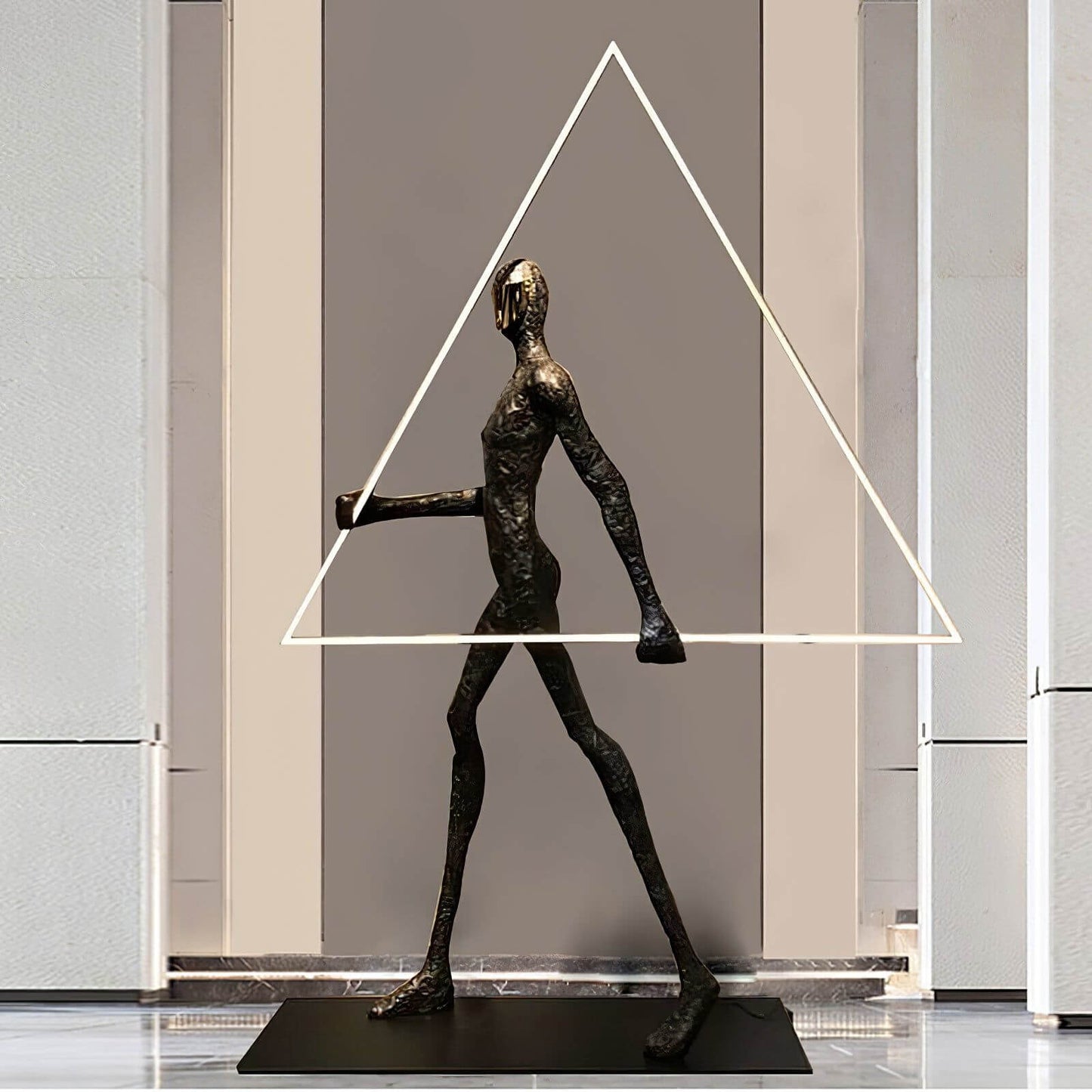 Tivoro Triangle Floor Lamp