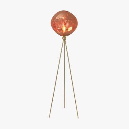 Tripod Rock Lava Floor Lamp