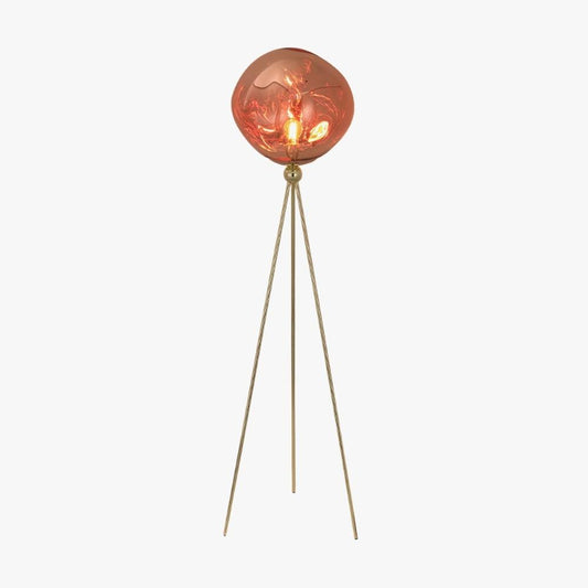 Tripod Rock Lava Floor Lamp