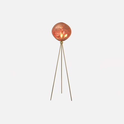Tripod Rock Lava Floor Lamp