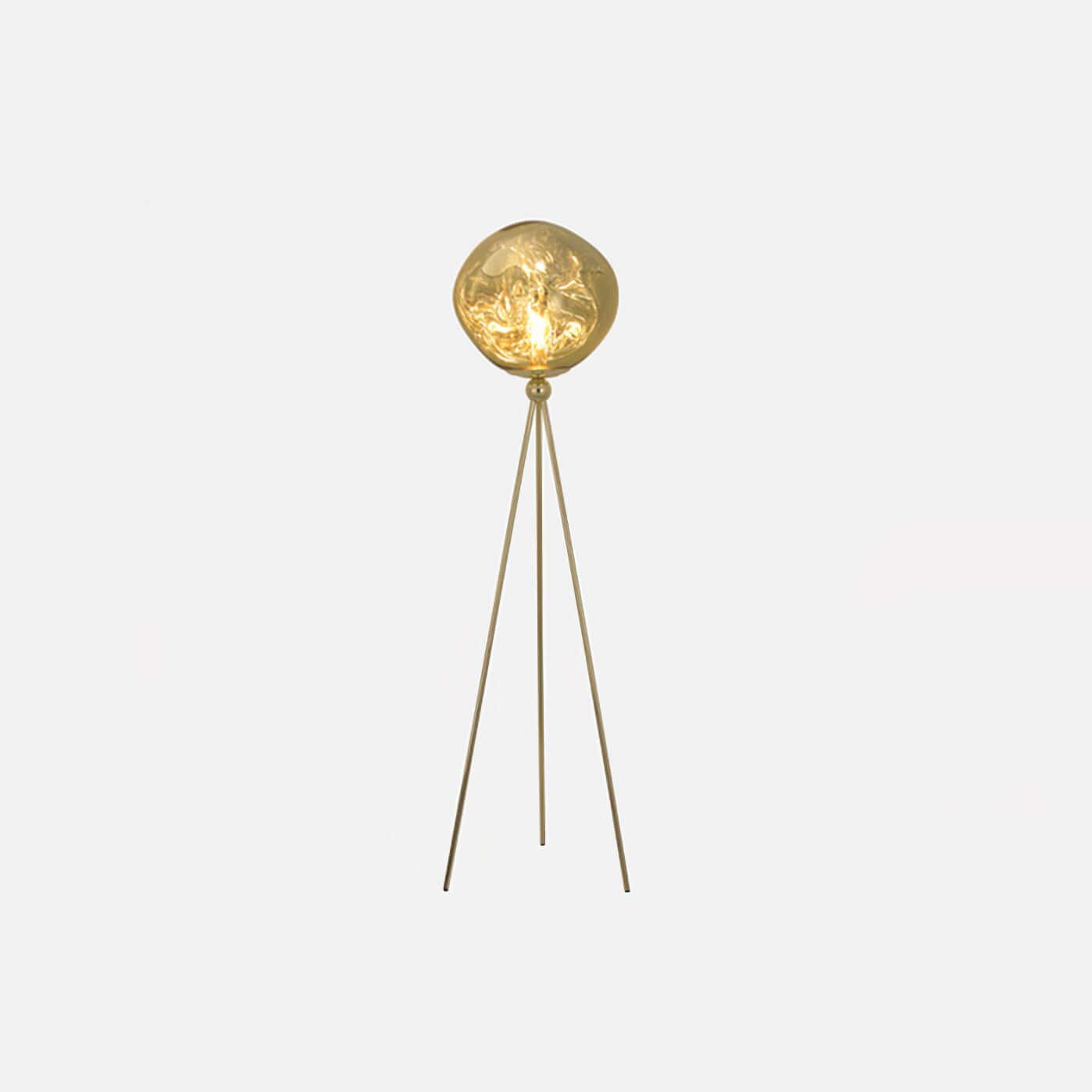 Tripod Rock Lava Floor Lamp