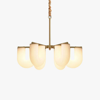 U Shaped Chandelier
