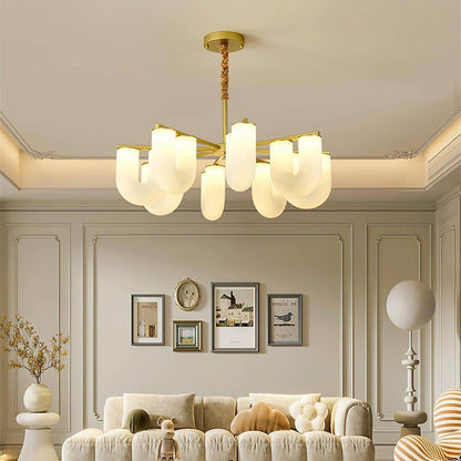 U Shaped Chandelier