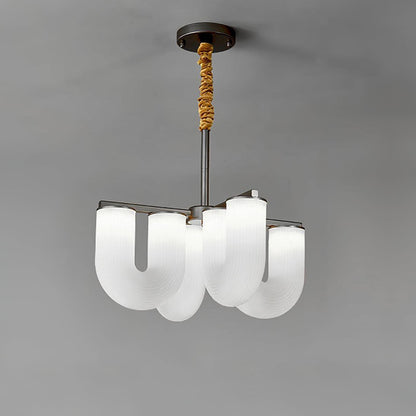 U Shaped Chandelier
