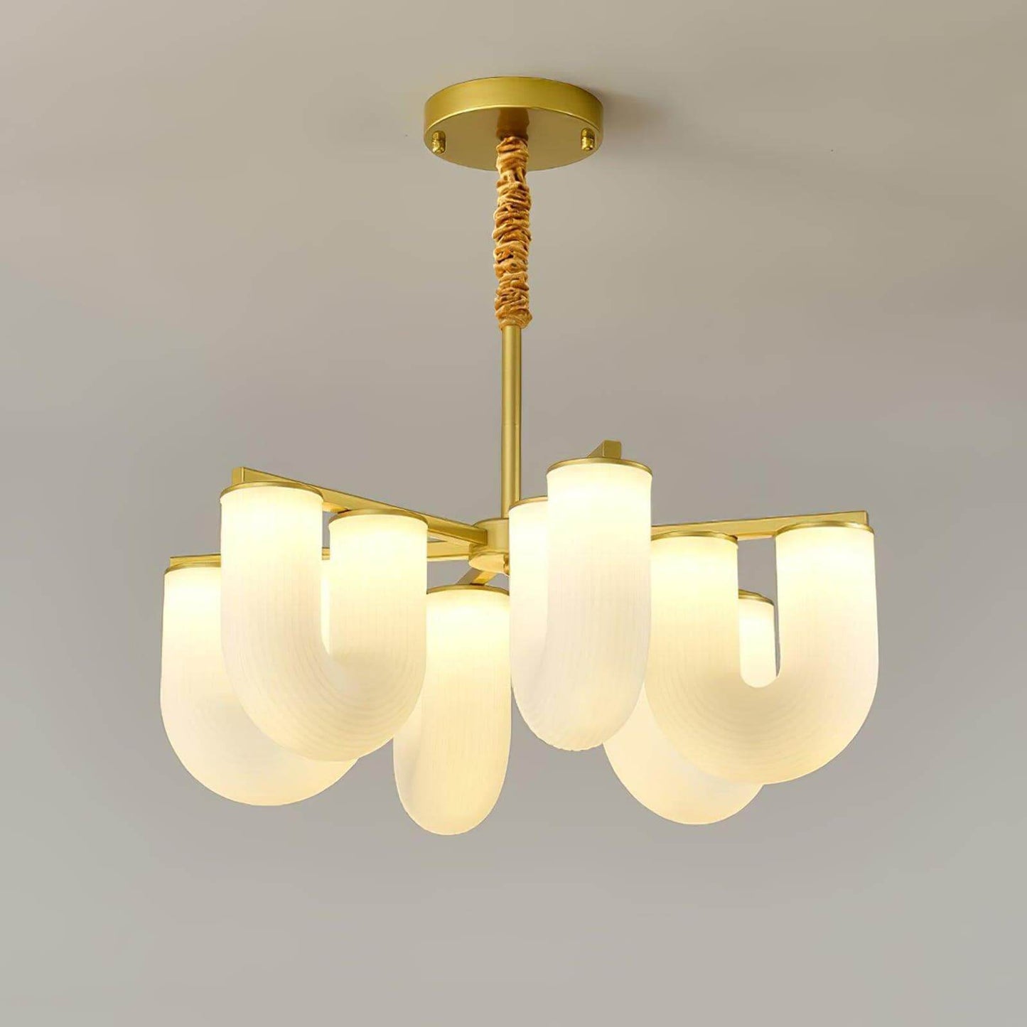 U Shaped Chandelier