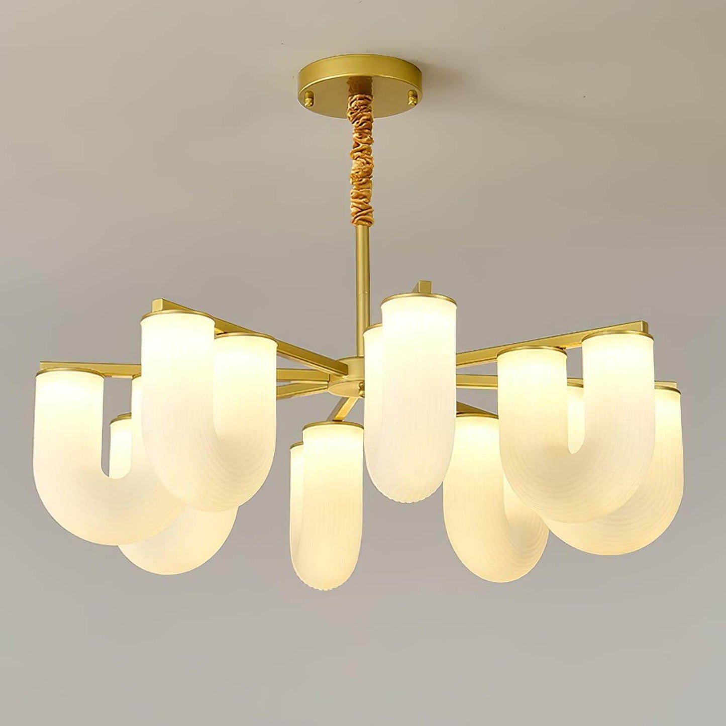 U Shaped Chandelier