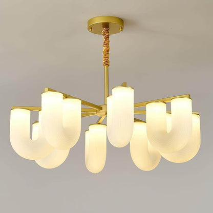 U Shaped Chandelier