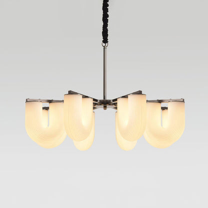 U Shaped Chandelier