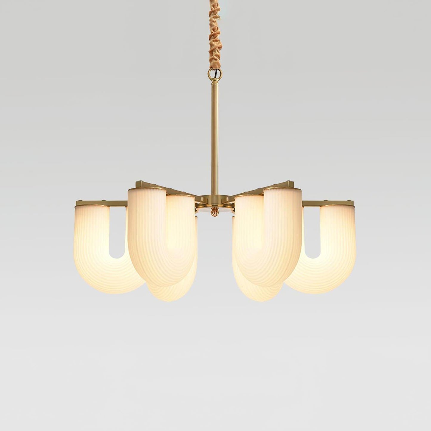 U Shaped Chandelier