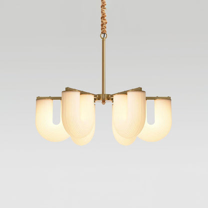 U Shaped Chandelier