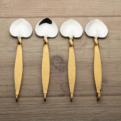 TWISTED URBAN HEART SPOON 4 PC. SET