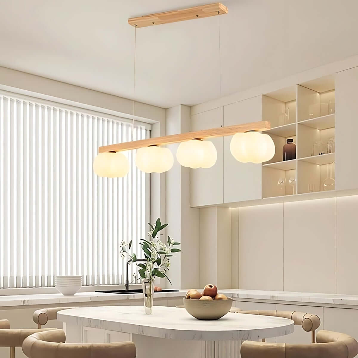 Vantix Cotton Shaped Chandelier