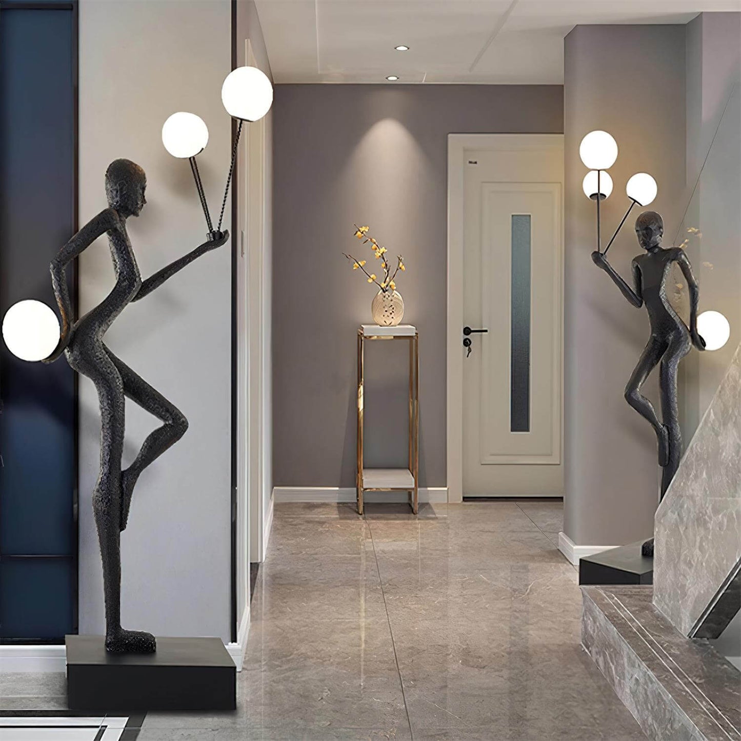 Varnilo Sculptural Floor Lamp
