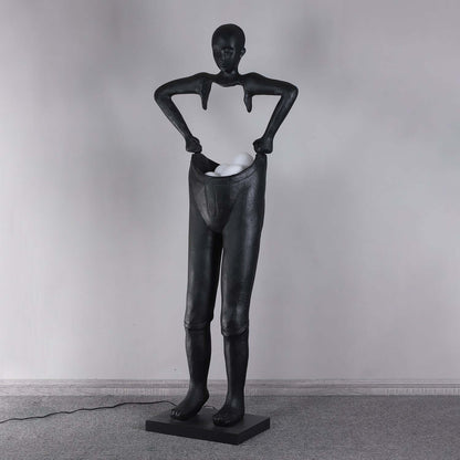 Velari Resin Floor Lamp
